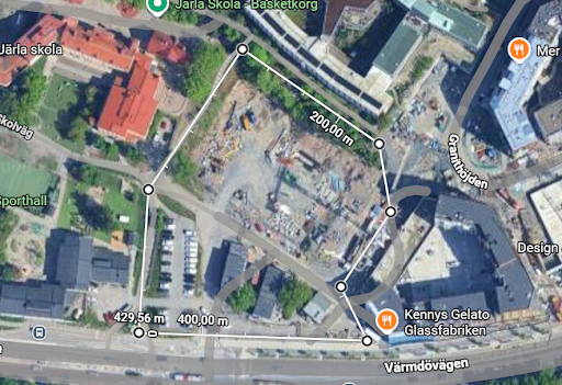 Vy över torget